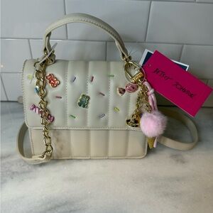 NWT Betsey Johnson Viral Gummy Bear Candy Sweets Crossbody Bag Ice Cream Charm
